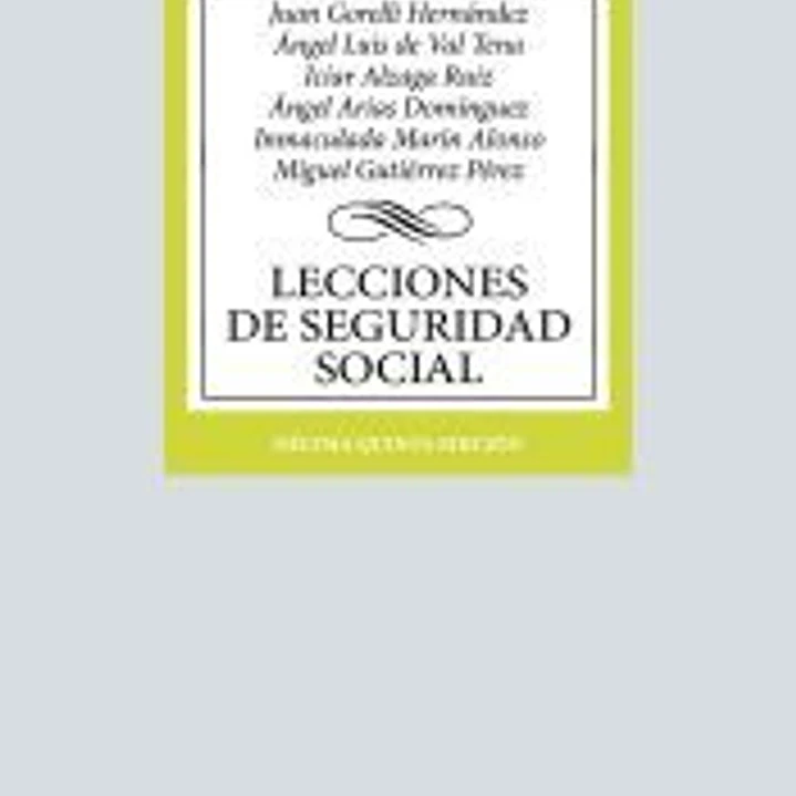 Lecciones de Seguridad Social 1