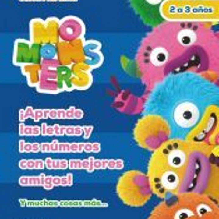 Letras y números con los Momonsters, 2-3 años 1