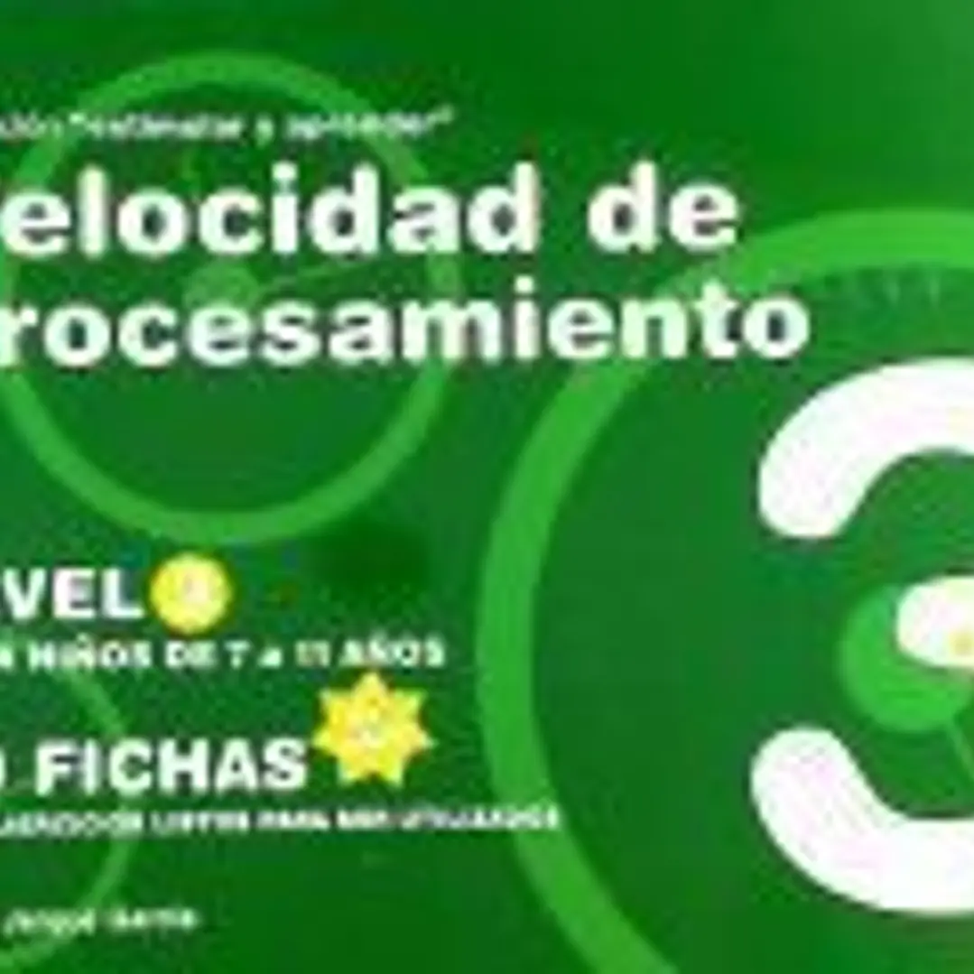 Velocidad de procesamiento 3: Fichas en color 1