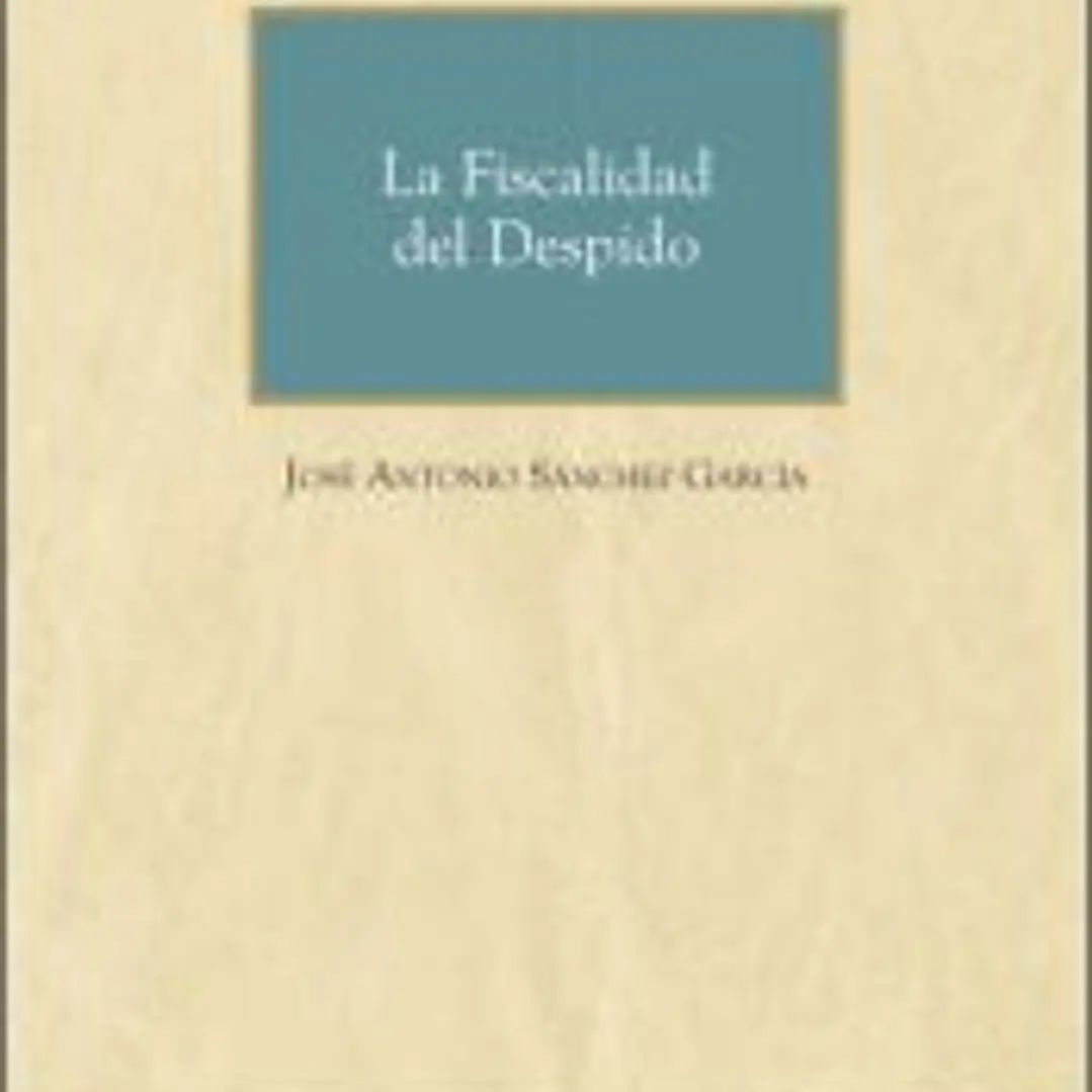 La Fiscalidad del Despido 1