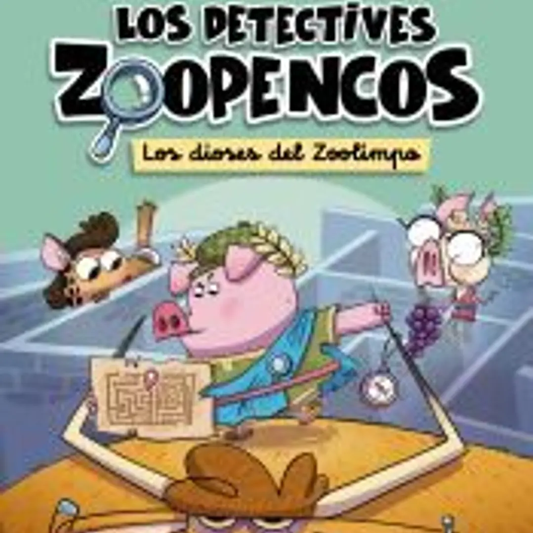 Aprende a leer con... Los Detectives Zoopencos Letra ligada 2. Los dioses del Zo 1