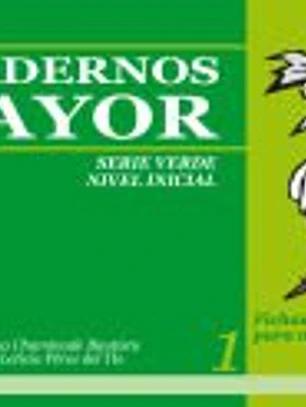 Cuadernos mayor, serie verde (inicial), cuaderno 1