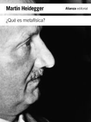 ¿Qué es metafísica?