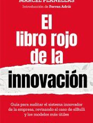 El libro rojo de la innovación (con introducción de Ferran Adrià)