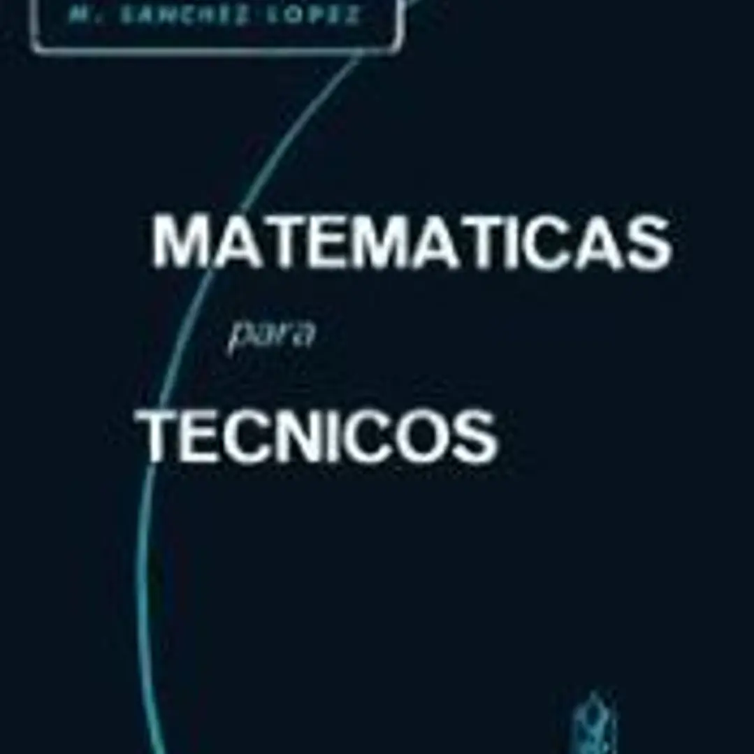 Matemáticas para técnicos 1