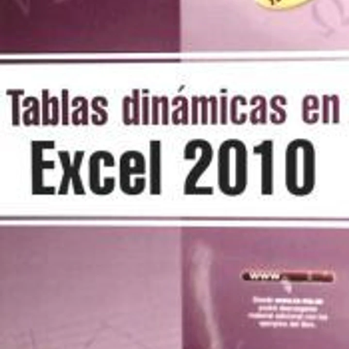 TABLAS DINÁMICAS EN EXCEL 2010 1