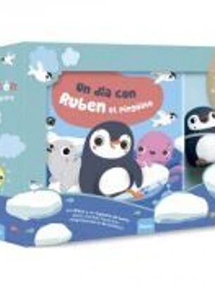 Libro de baño. Un día con Rubén el pingüino. Ecológico