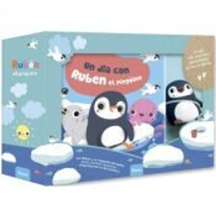 Libro de baño. Un día con Rubén el pingüino. Ecológico 1
