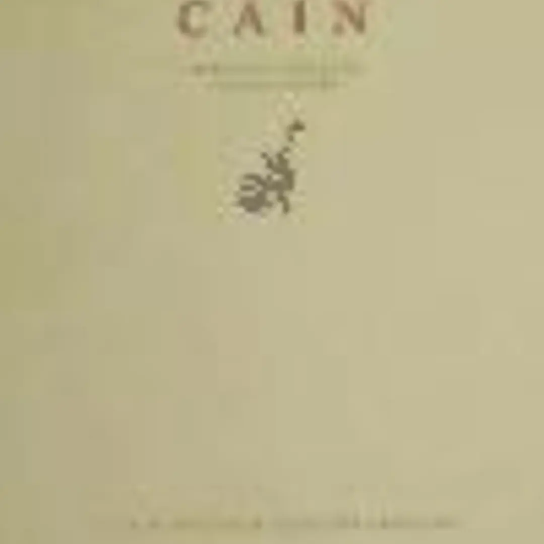 Caín : un misterio 1