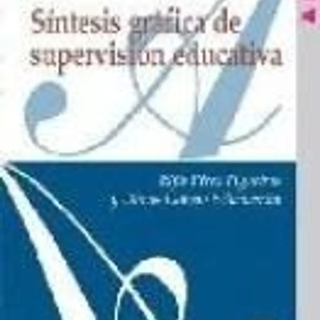 SINTESIS GRAFICA DE SUPERVISION EDUCATIVA 1