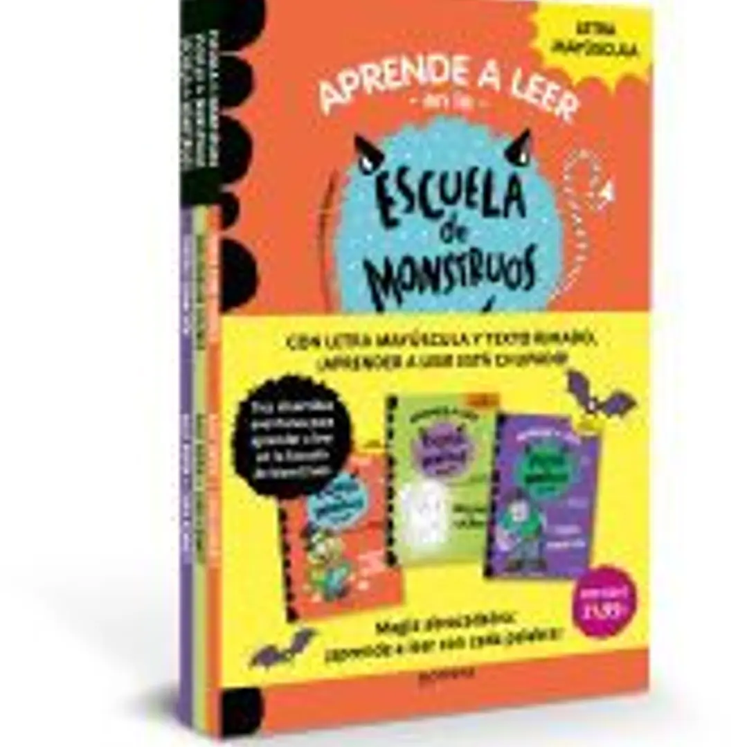 Aprender a leer en la Escuela de Monstruos - Pack con los libros 7, 8 y 9 1