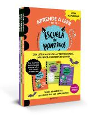 Aprender a leer en la Escuela de Monstruos - Pack con los libros 7, 8 y 9