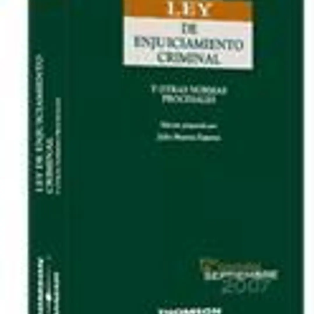 Ley de Enjuiciamiento Criminal 1