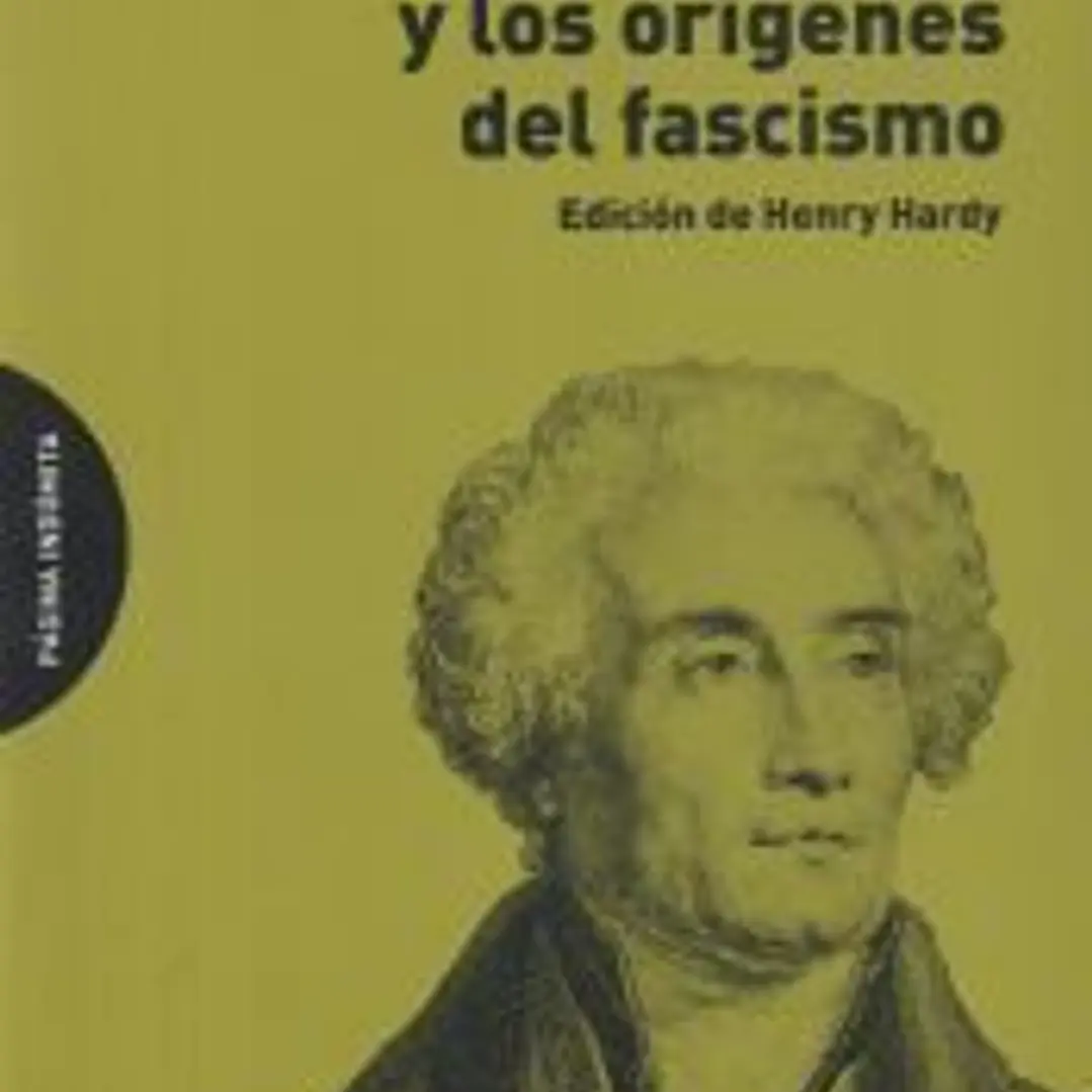 Joseph de Maistre y los orígenes del fascismo 1