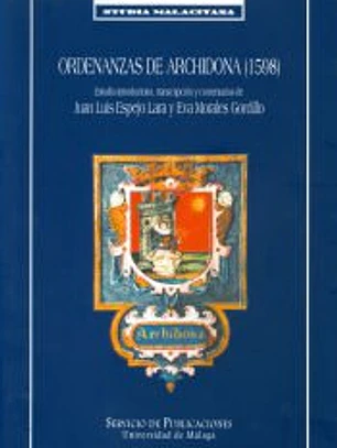 Ordenanzas de Archidona 1598