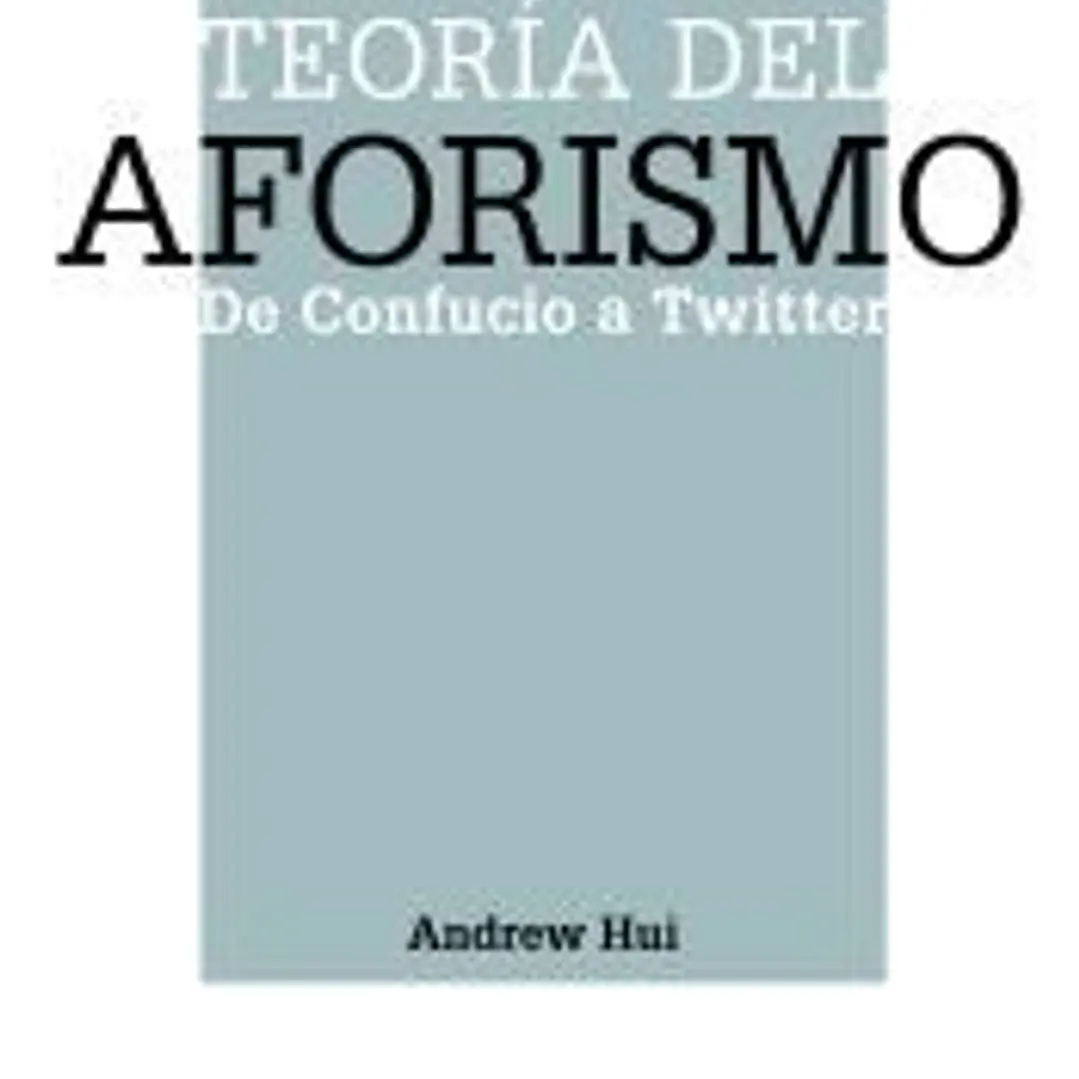 Teoría del aforismo 1