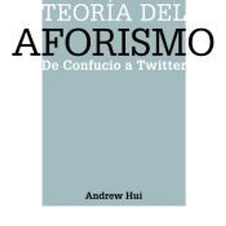 Teoría del aforismo 1