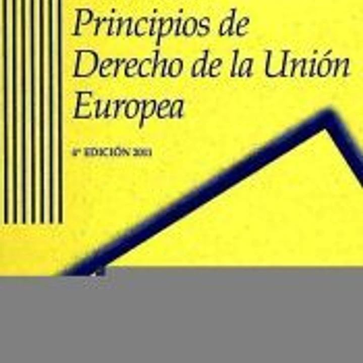 PRINCIPIOS DERECHO UNION EUROPEA 4ºED 2011 1
