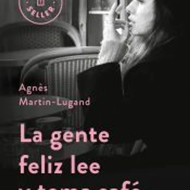 La gente feliz lee y toma café 1