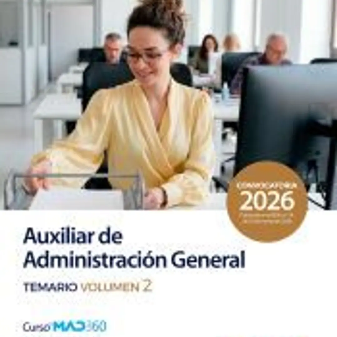 Auxiliar de Administración General. Temario volumen 2. Diputación Provincial de Zaragoza 1