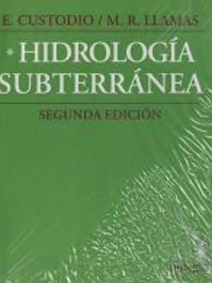 HIDROLOGÍA SUBTERRÁNEA. TOMO I