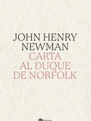 Carta al Duque de Norfolk
