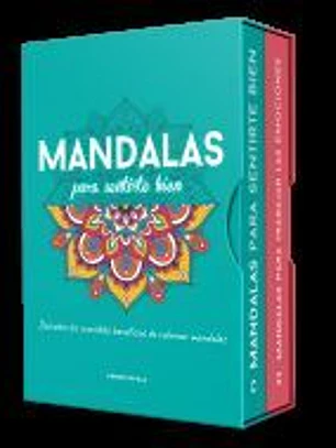 Estuche Mandalas para sentirte bien + Mandalas para trabajar tus emociones