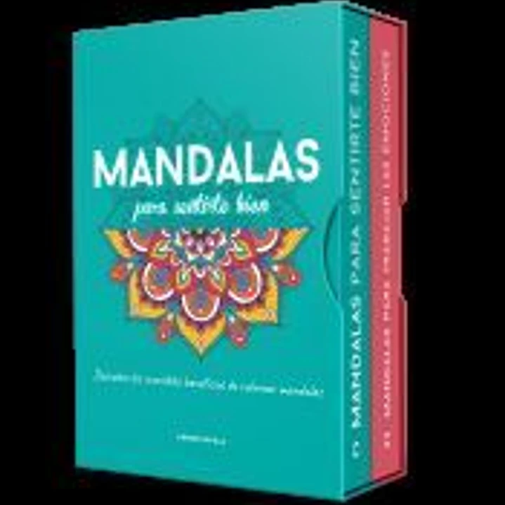 Estuche Mandalas para sentirte bien + Mandalas para trabajar tus emociones 1