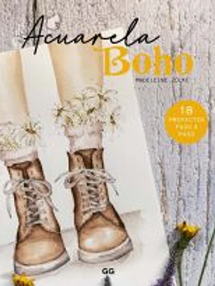 Acuarela boho 18 proyectos paso a paso