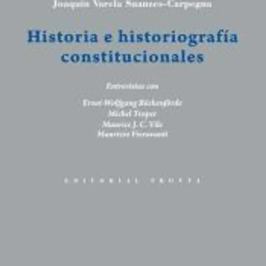 Historia e historiografía constitucionales 1