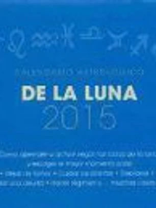 Calendario astrológico de la luna 2015