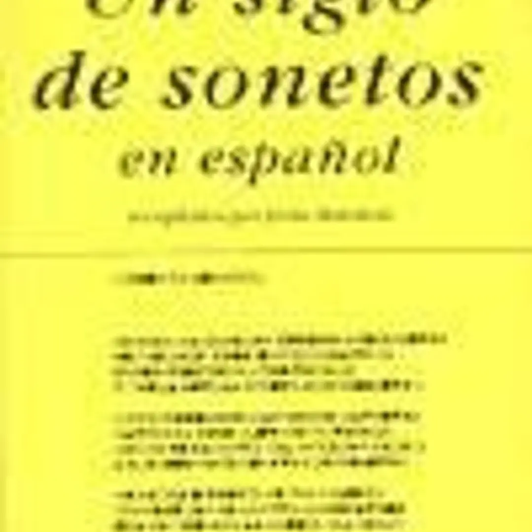 Un siglo de sonetos en español 1