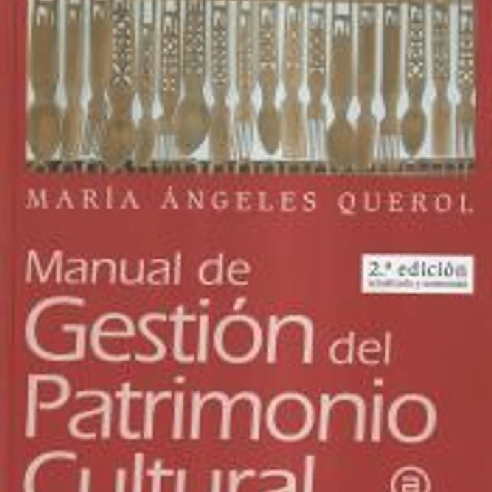 Manual de Gestión del Patrimonio Cultural 1