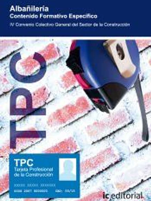 TPC - Albañilería. Contenido formativo específico