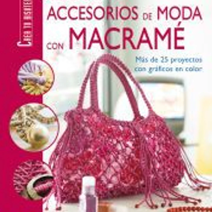 Bisutería y accesorios de moda con macramé 1