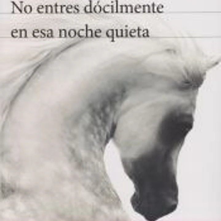 No entres dócilmente en esa noche quieta 1
