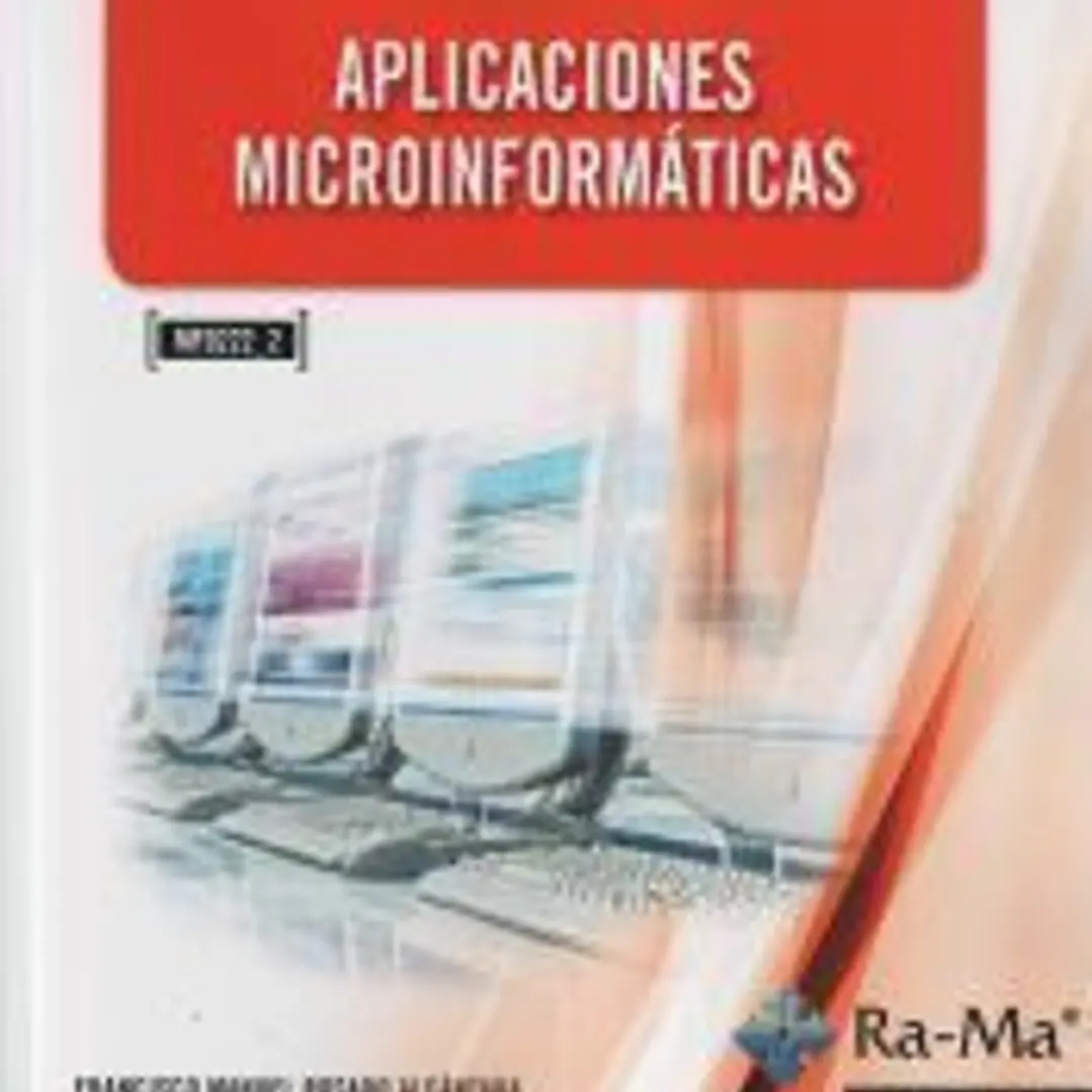 Aplicaciones microinformáticas. Certificados de profesionalidad. Sistemas microinformáticos 1