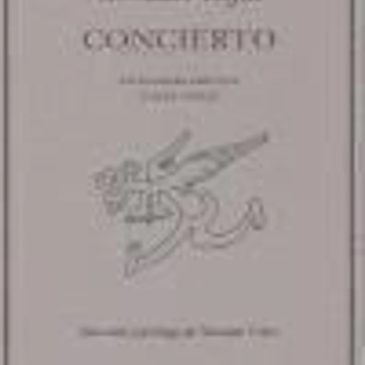 Concierto. Antología poética 1