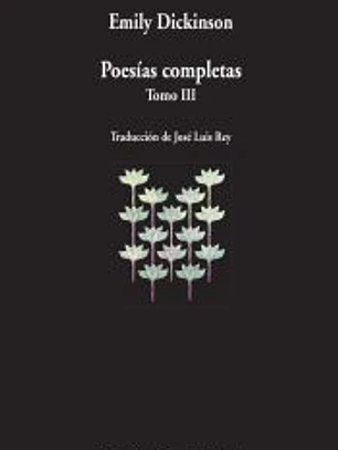 Poesías Completas III: tomo III