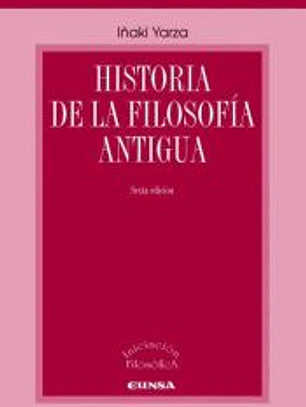 Historia de la filosofía antigua
