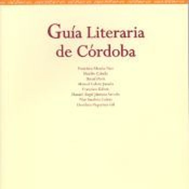 Guía literaria de Córdoba 1