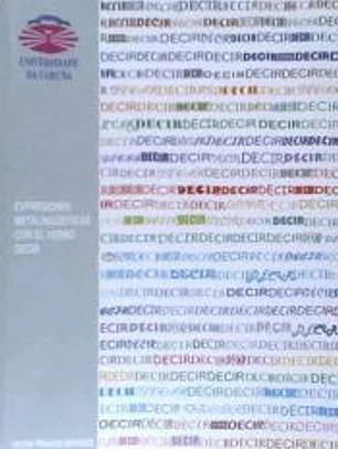 Expresiones metalingüísticas con el verbo 'decir'
