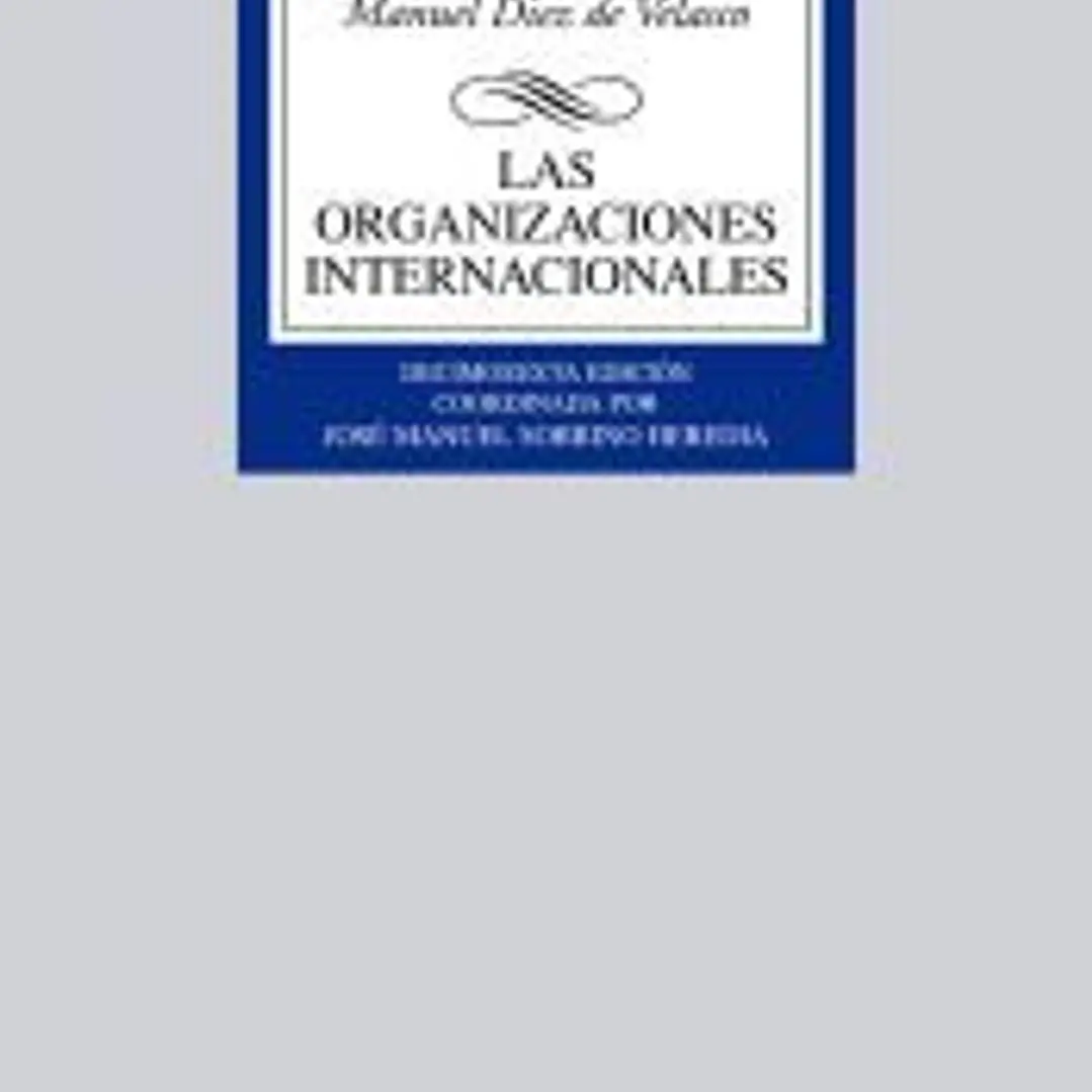 Las organizaciones internacionales 1