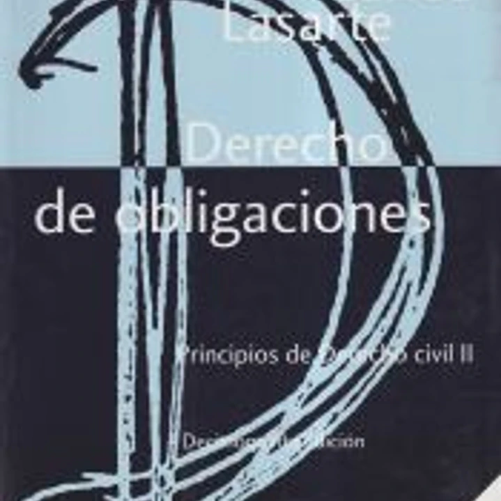 PRINCIPIOS DE DERECHO CIVL II. (15 ED - 2011) DERECHO DE OBLIGACIONES 1