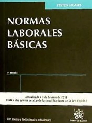 Normas laborales básicas 6ª Ed. 2013