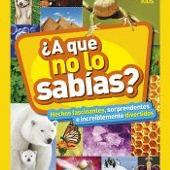 ¿A QUE NO LO SABÍAS? 1