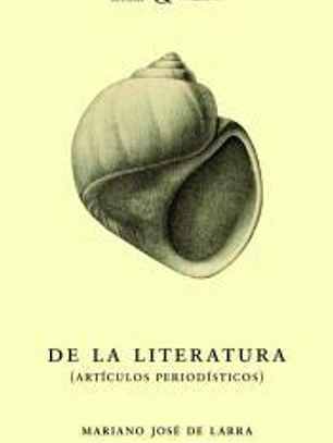 De la literatura