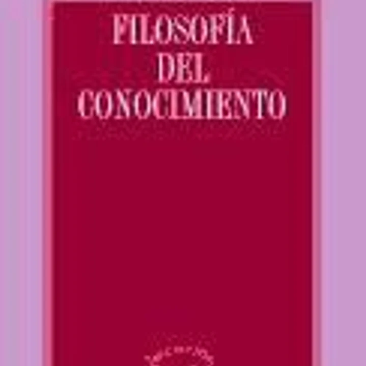 Filosofía del conocimiento 1