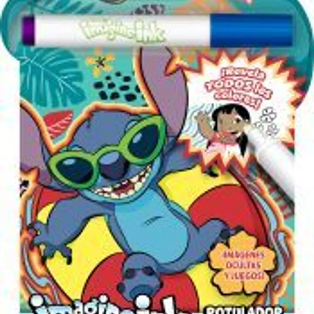 Stitch. Rotulador mágico: Libro de colorear y actividades con rotulador mágico 1