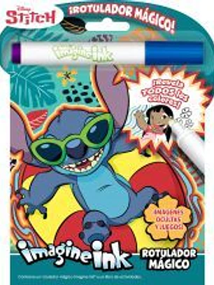 Stitch. Rotulador mágico: Libro de colorear y actividades con rotulador mágico